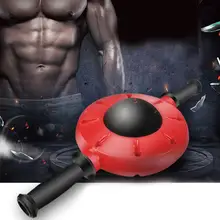 Ab roller abdominal exerciser drum muscle exerciser with non-slip rubber handle-for 60 degree core exercise equipment