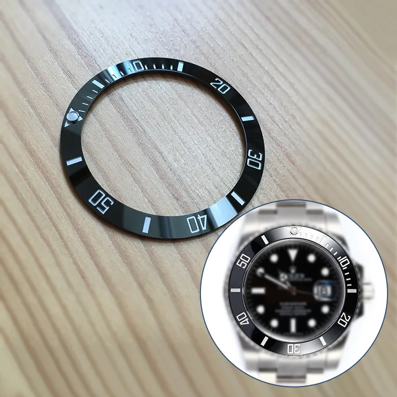 Ceramica titanium argento numero di alta-qualità orologio lunetta per Rolex  Submariner Originale 116610 orologio automatico - AliExpress Watches