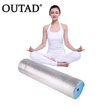 

HOT Non-Slip 6mm Thick Yoga Mat Body Building Health Lose Weight Exercise Gym Household Cushion Fitness Pad MattressEquipment