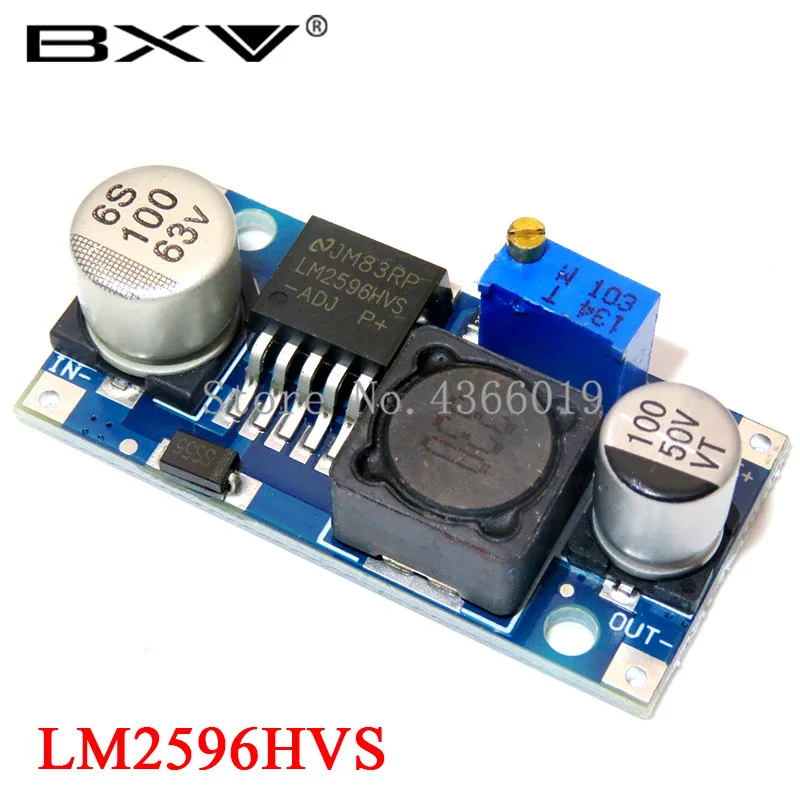 1 шт. LM2596 LM2596S LM2596HVS adjustable 4,5-40 в Регулируемый понижающий модуль питания - Цвет: LM2596HVS