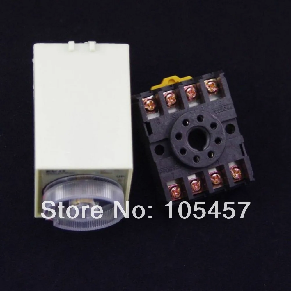 

12VDC power off delay timer time relay 0-5 second ST3PF