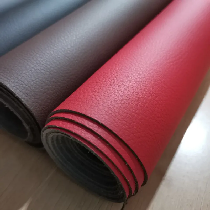 1mm Napa Microfiber Leather DIY For Car Seats And Sofa Repair Mat 50x135cm Napa Pattern