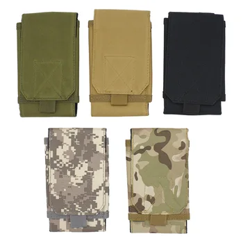 

1PCs Tactical Army Phone Holder Outdoor Camouflage Bag Sport Waist Belt Case Waterproof Nylon Sport Hunting Camo Bags Pouch