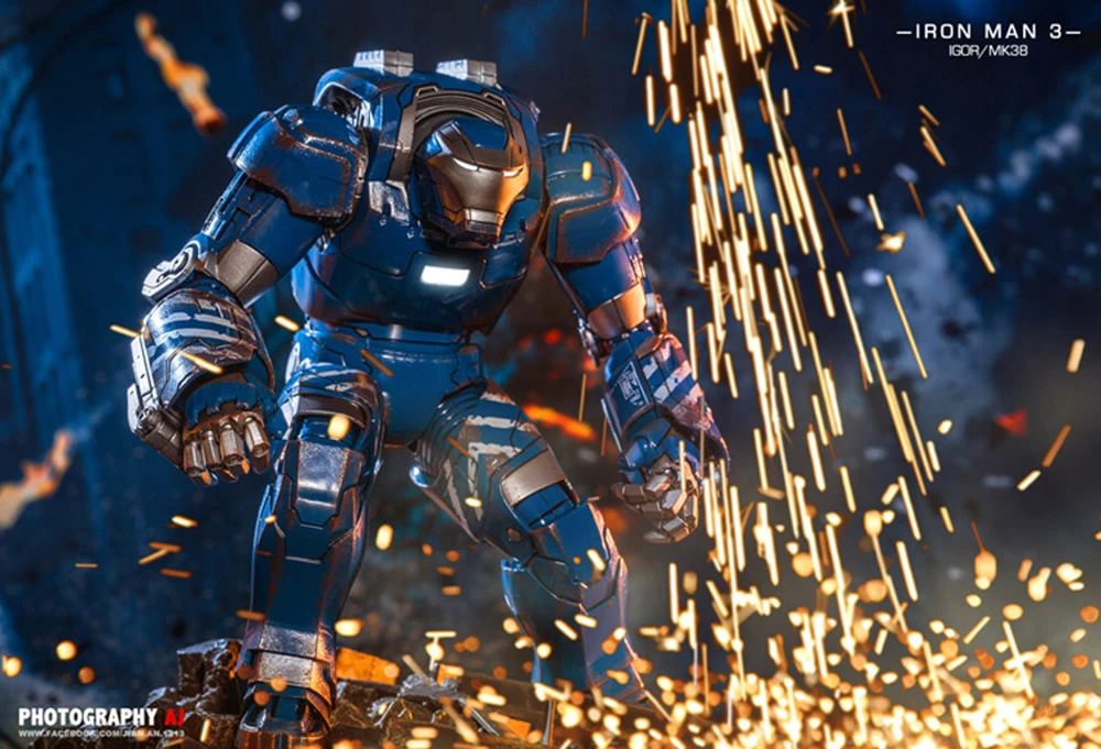 Comicave Studio 1/12 Diecast Железный человек Возраст Ultron Mark 38 IGOR MK38 Коллекционная фигурка/mk38 витрина для коллекции