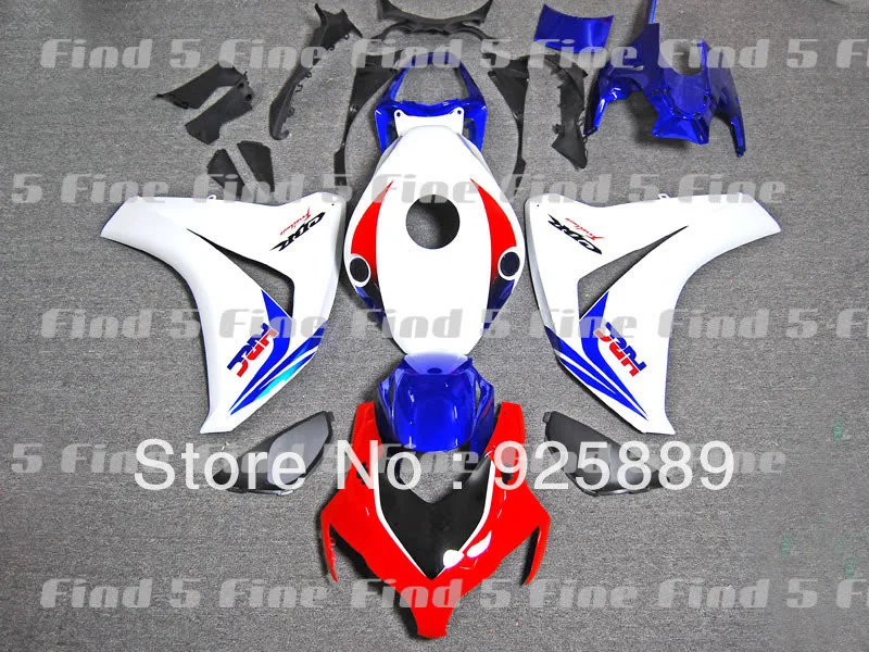 Injection white red blue black for CBR1000RR 08 09 10 11 CBR1000 08-11 CBR 1000RR 2008-2011 1000 RR 2008 2009 2011 fairing kit | Автомобили