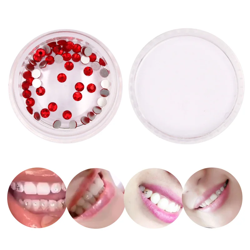 50pcs/Box Teeth Crystal Diamond Dental Material Teeth Whitening Studs