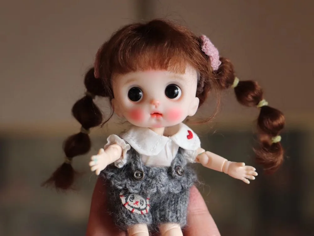 OB11 кукла ручной работы, куклы на заказ, мини кукла, милая кукла 20191224