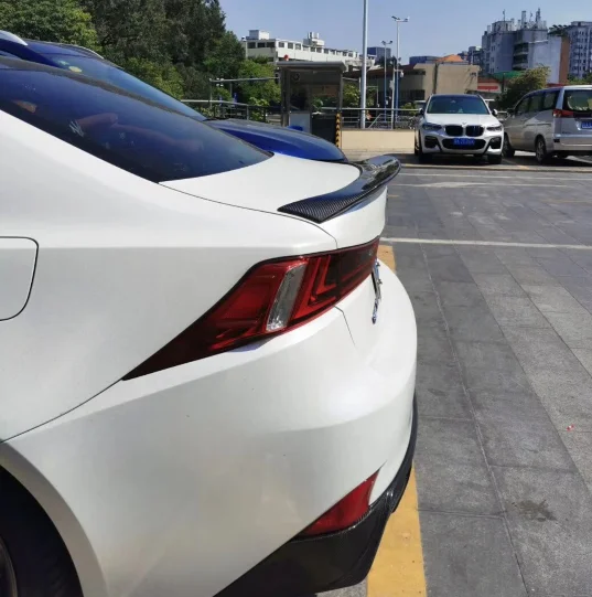 Для Lexus IS250 спойлер IS300 IS350 углеродное волокно Материал автомобиля заднее крыло спойлер для Lexus IS350 спойлер 2012