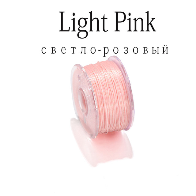 High Quality Seed Beads Cord String Beading Thread For DIY Bracelet Jewelry Making Accessories Supplies (Nonelastic)