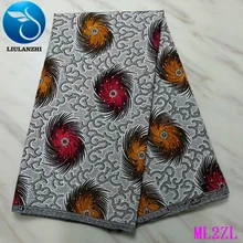Воск liulanzhi африканские ткани Новое поступление батик с принтами ткань для платья 6 ярдов Анкара воск ткань с камнями ML2ZL34-ML2ZL64
