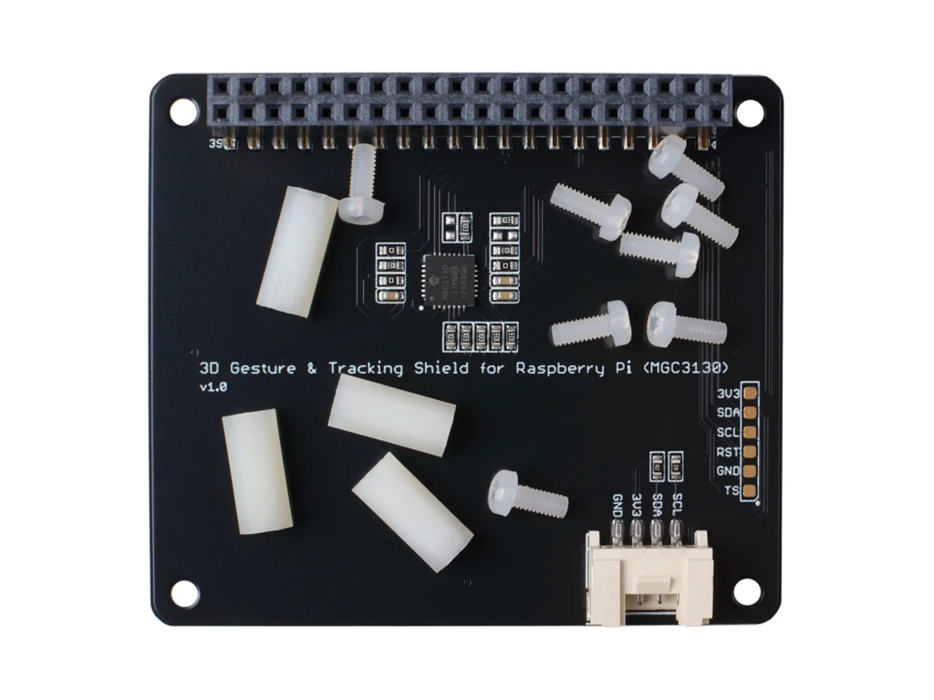 Raspberry Pi 3D отслеживание жестов отслеживание удлинитель(MGC3130