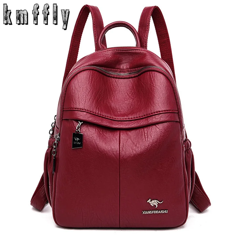Женский рюкзак для девочек Mochila Feminina Повседневный женский кожаный рюкзак женская сумка на плечо Sac A Dos Femme дорожная сумка