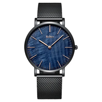 

Men Watch Quartz Watch Stainless Steel Mesh Band Minimalism Watch Gentlemen Men Gifts Reloj Hombre Waterproof Analog Clock 0054