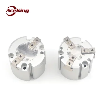 

Pneumatic clamping claw three claw four claw finger cylinder HFCX HFCI hfcy16/20/25/32/50/63 clamping fixture cylinder