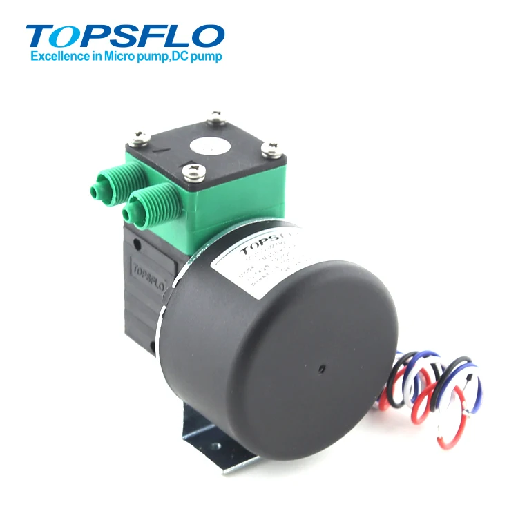 TOPSFLO TM30B-H12-P13004/V6504 диафрагмы, работающего на постоянном токе 12 В в бесщеточный Настольный сверхтихий мини газовый насос dc вакуумный насос