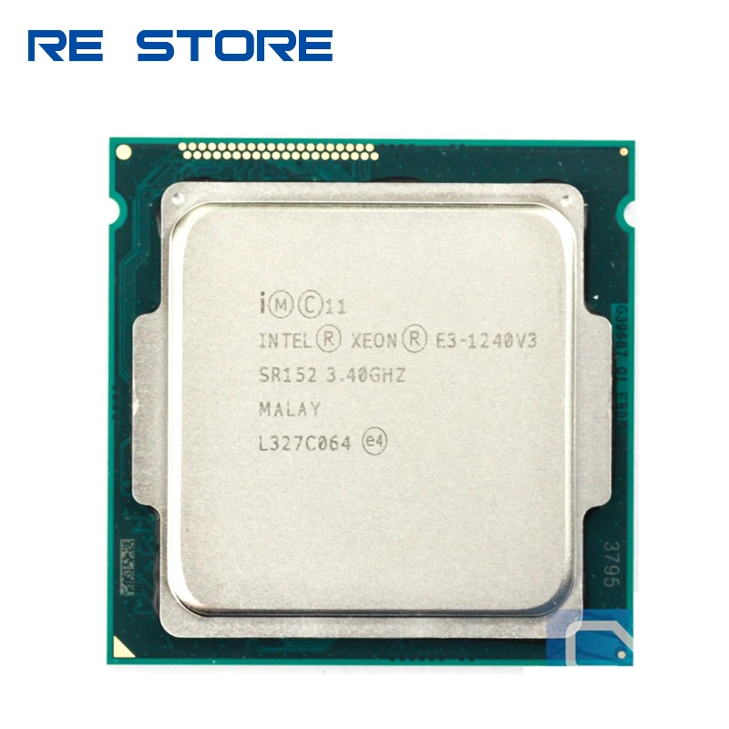 Б/у процессор Intel Xeon E3 1240 V3 3,40 ГГц 8 МБ кэш SR152 LGA1150 E3 1240v3 ЦП|Процессоры| | АлиЭкспресс