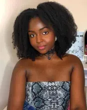 Afro rizado pelo brasileño Remy del pelo Remy DE LA 3 mechones con cierre 4x4 de la parte libre Pre arrancado extensiones de cabello humano mechones con cierre MYLOCKME