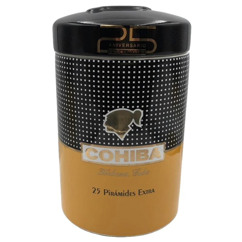 COHIBA мелкий фарфор 5-10 пальцев трубка для сигар пирамиды дополнительная банка коробка для сигар сигарета Humidor держатель для хранения табака