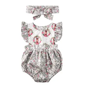 

Brand Girl Jumpsuits Cartoon Newborn Baby Girl Romper Infant Jumpsuits Sunsuit Summer Clothes Outfits