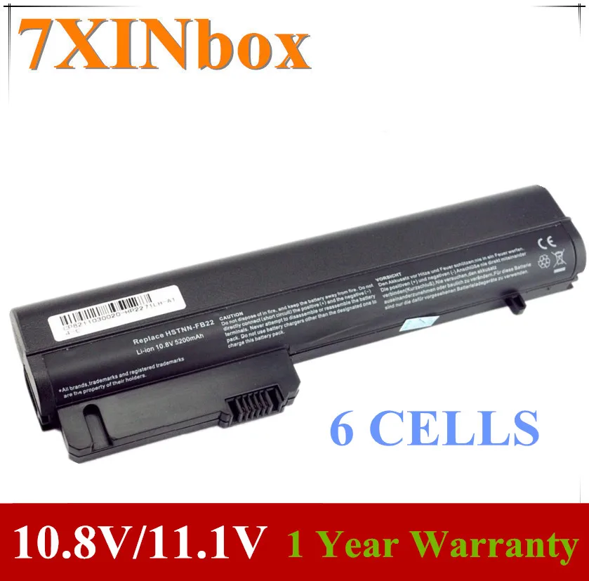 

7XINbox 10.8V 412779-001 412789-001 Laptop Battery For HP Notebook 2400 NC2400 NC2510 EliteBook 2510p 2530p 2540P 2533T