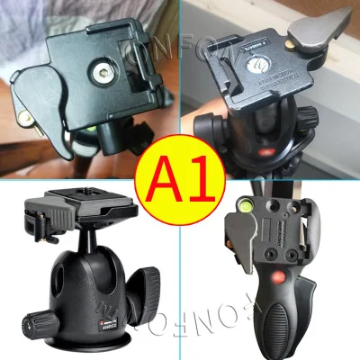 Camera Tripod Monopods Ball head Fast Loading Quick Release Plate 1/4 Screw Adapter Mount Head accessories for YUNTENG 880 691