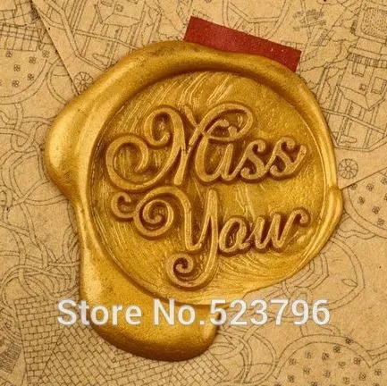 Free shipping 1PCS ONLY retail stamp seal sealing Wax stamps vintage Classic romantic designs brass color 1SET=1PCS 1 H060b7e9f10324eab9f7d732f2b82c3a6E