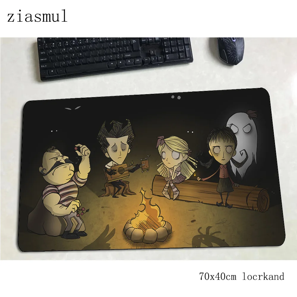 Коврик для мыши dont starve 700x400x3 мм игровой коврик для мыши большой коврик для геймера большая игровая компьютерная настольная клавиатура со встроенной мышью HD Печать игровые коврики