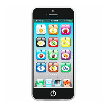 

Children'S Educational Toys Mobile Phone Music Light Touch Screen Learning Toys Charging English Early Education Machine