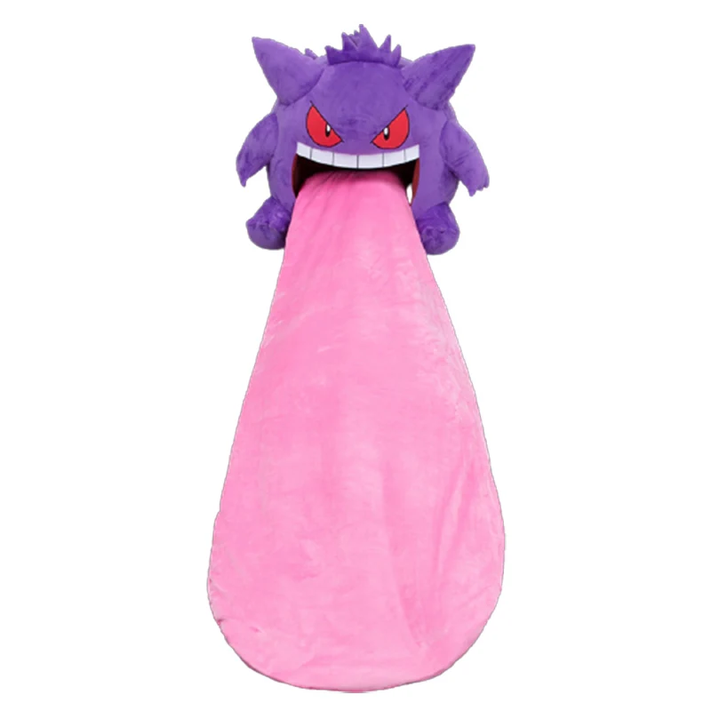Большой размер модель Pokemon Gengar искусственное одеяло плюшевая игрушка набивная