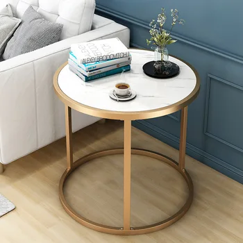 

Simple and creative tea table side table modern family living room small family small tea table simple tea table Nordic sofa