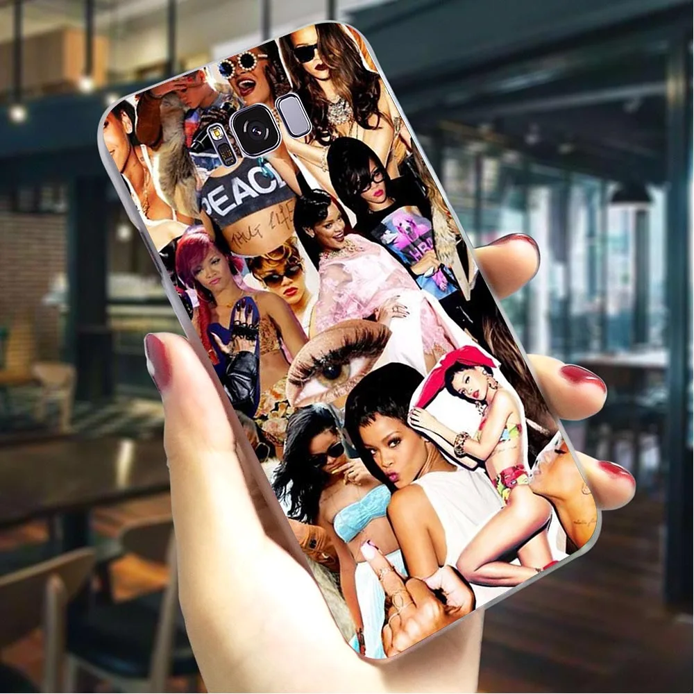 

Hard Case for Galaxy A6 2018 Robyn Rihanna Fenty Cover for Samsung A20 Cases A30 A3 A6 Plus A5 A7 A8 A9 A10 A40 A50 A70 Back