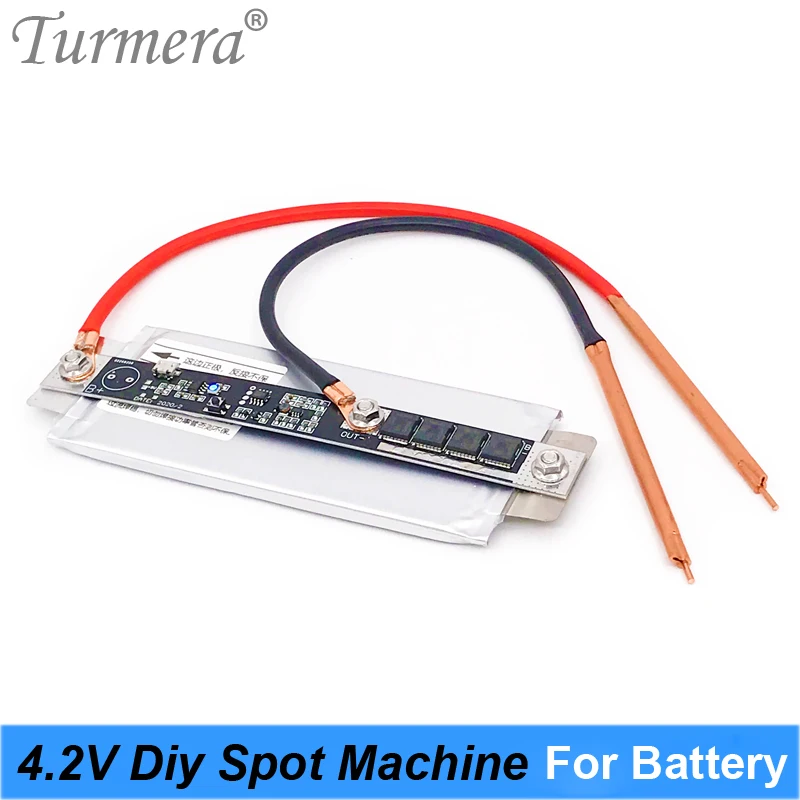 

4.2V DIY Spot welder Machine for 18650 26650 32700 Battery Soldering 0.15mm Nickel Battery Pack Soldering + Welding Pen Turmera