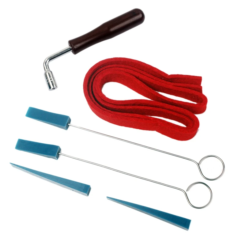 

Portable Lever Jujube Piano Tuning Tuner Mute Kit Tools Piano Tuning Lever Tools Kit Piano Part