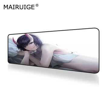 

Zero Two Girl Anime Mouse Pad XXL Gamer Desk Mat PC Large Keyboard Pad Gaming MousePad 90x40cm/80x30cm for Laptop Table Pads