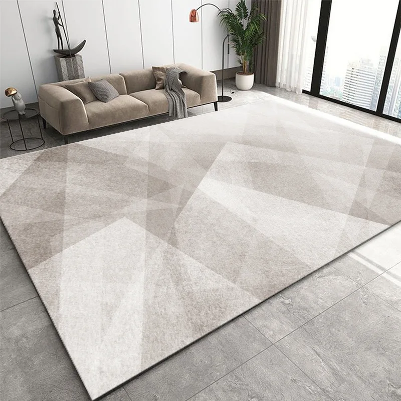 Autumn And Winter Washable Carpet Rug For Living Room Modern Printing Geometric Floor Parlor Mat Bedroom | Дом и сад
