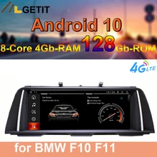 Автомагнитола на Android 10, стерео, мультимедийный плеер, GPS-навигация для BMW 5 серии F10 F11 2010-2016, система CIC NBT