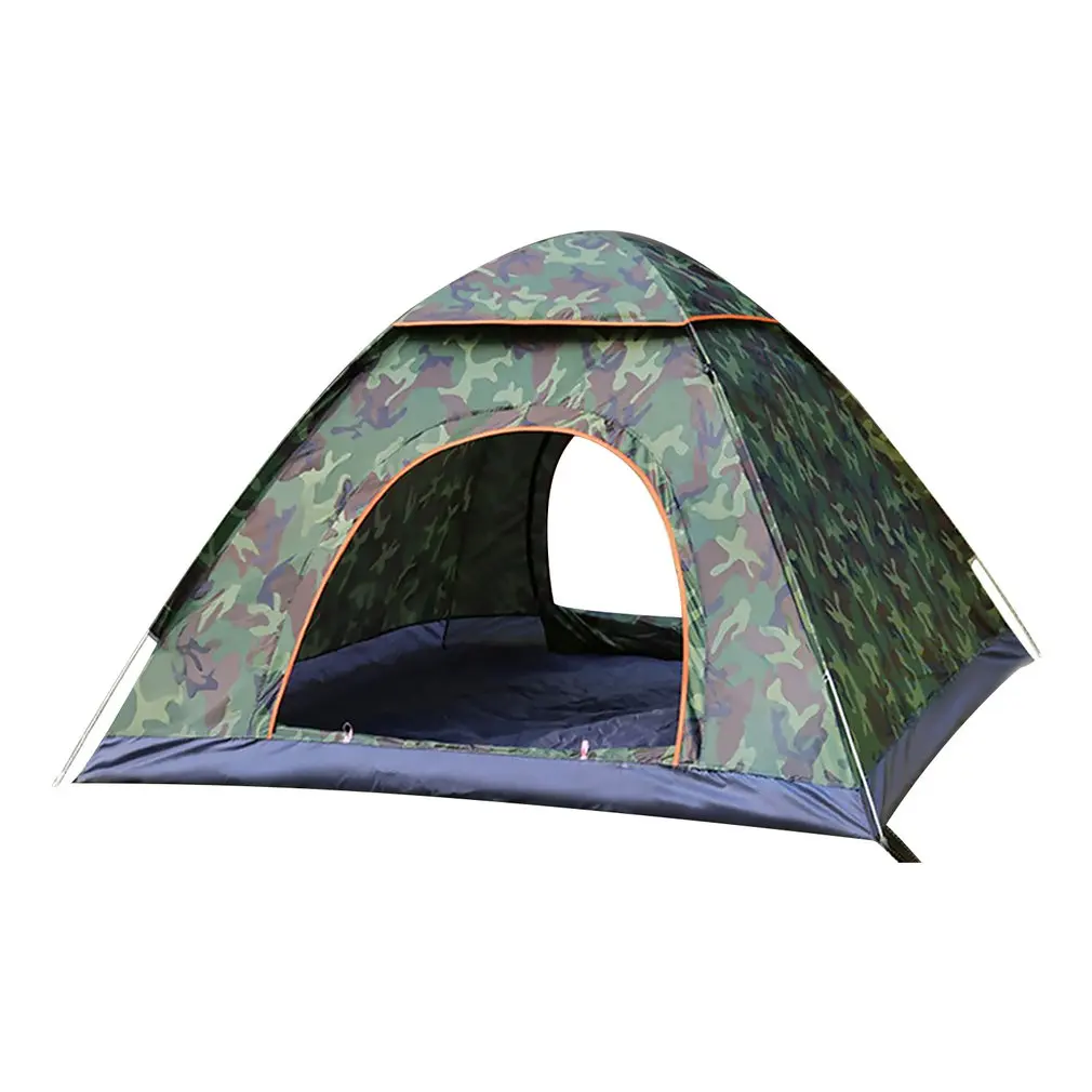 Camouflage 3to4 Открытый Кемпинг Складной Палатки Кемпинг водонепроницаемый палатки пляж Кемпинг Душ скорость открытый Мгновенный Всплывающий тент - Цвет: Camouflage 3to4