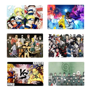 

Cartoon Anime Naruto Retro Metal Tin Sign Poster Metal Sign Pub Home Plaque Metal Vintage Home Decor Wall Art Bar Decoration