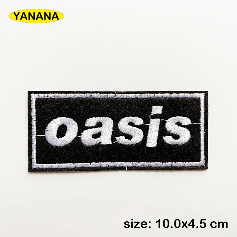 BAND ROCK MUSIC Iron On Patches Cloth Mend Decorate Clothes Apparel Sewing Decoration Applique Badges Heavy Metal