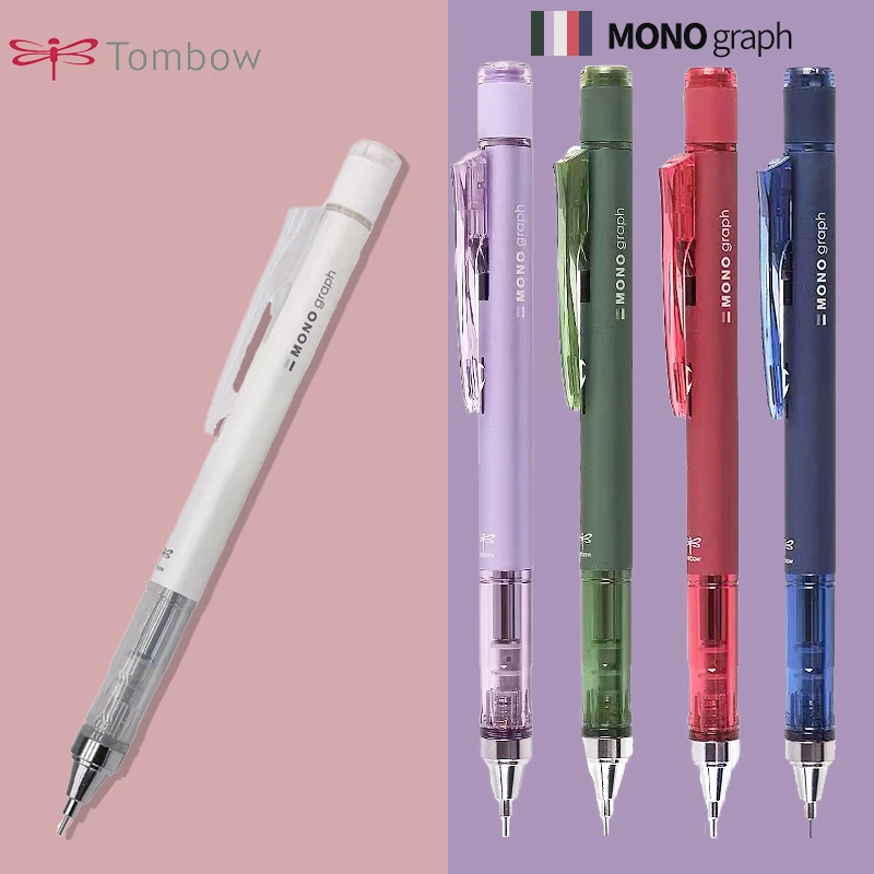 Автоматический карандаш TOMBOW MONO автоматический Smoky в винтажном стиле с низким