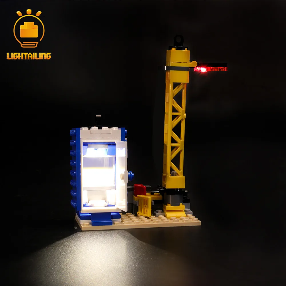 LIGHTAILING светодиодный светильник, комплект для городской серии, светильник для пожарной команды, совместим с 60216(не включает модель