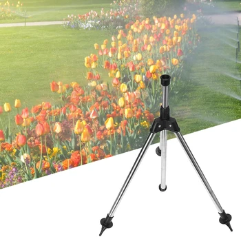 

Stainless Steel Tripod Impulse Sprinkler Grass Lawn Watering Irrigation Kits Drip Irrigation Plant Garden Tools