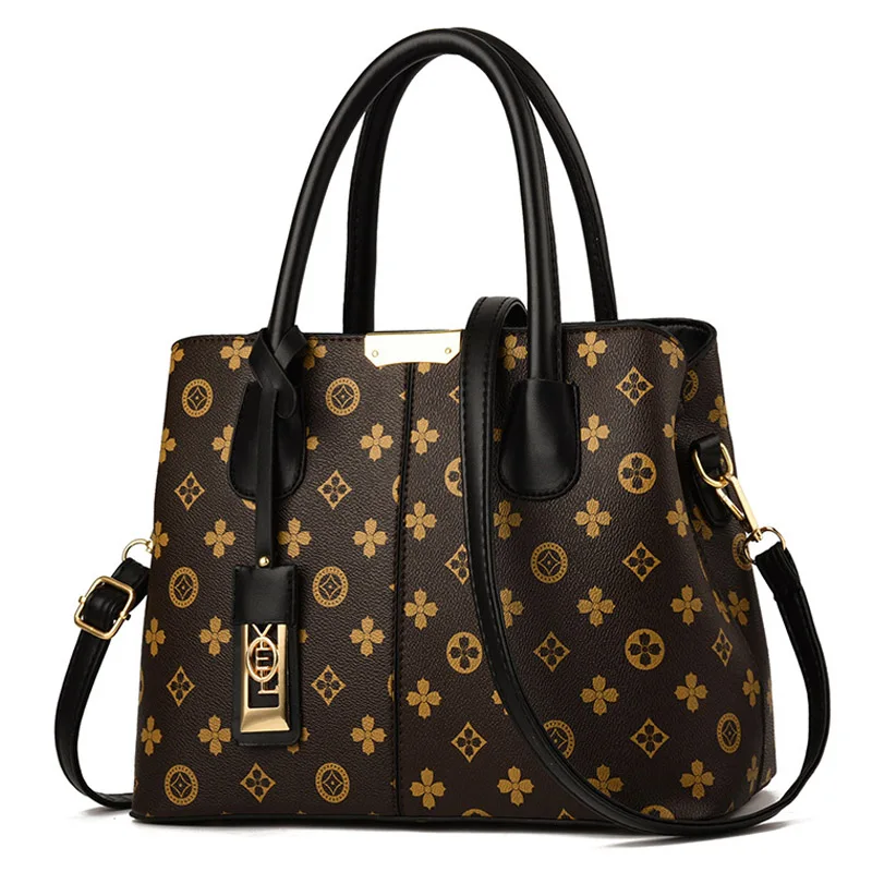 Винтажные женские сумки-мессенджеры, сумки через плечо, роскошные сумки, женские сумки через плечо - Цвет: Black