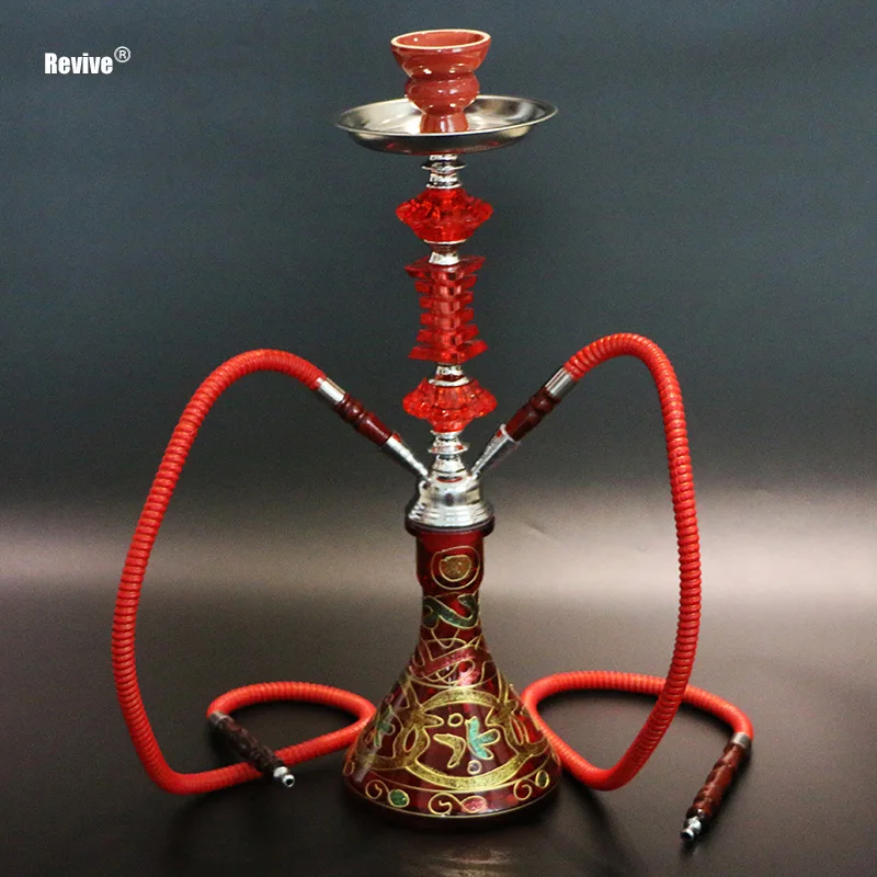 Кальян со стеклянной основой полный набор кальян для курения из металлического