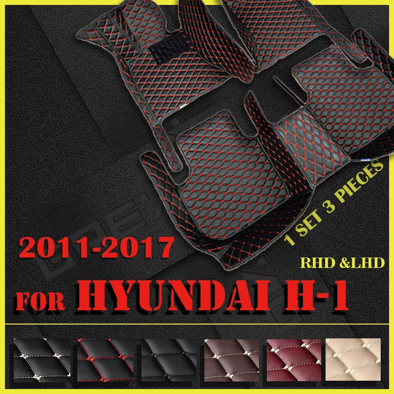 

Car floor mats for Hyundai H-1 2011 2012 2013 2014 2015 2016 2017 Custom auto foot Pads automobile carpet cover