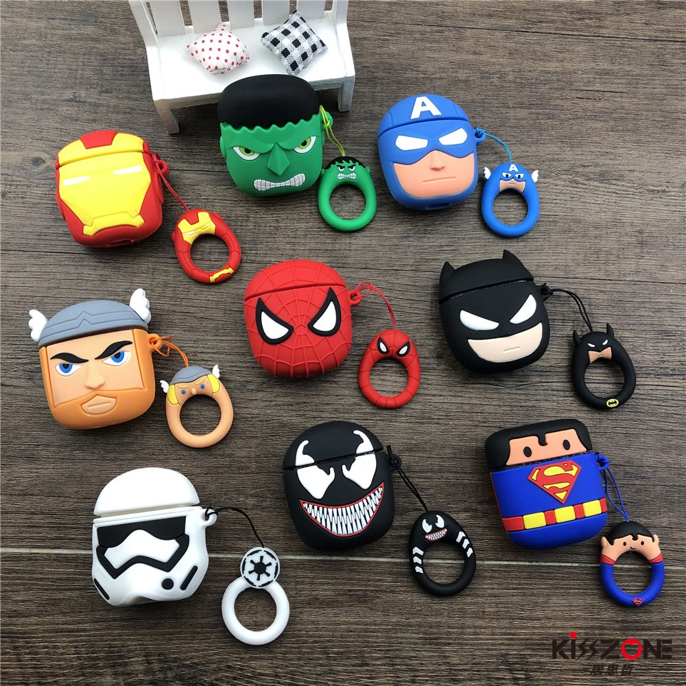 Coque Buewutiry Pour AirPods 1/2 – Motif Avocat Music, TPU, Porte-clés Avocat, Ne Jaunit Pas