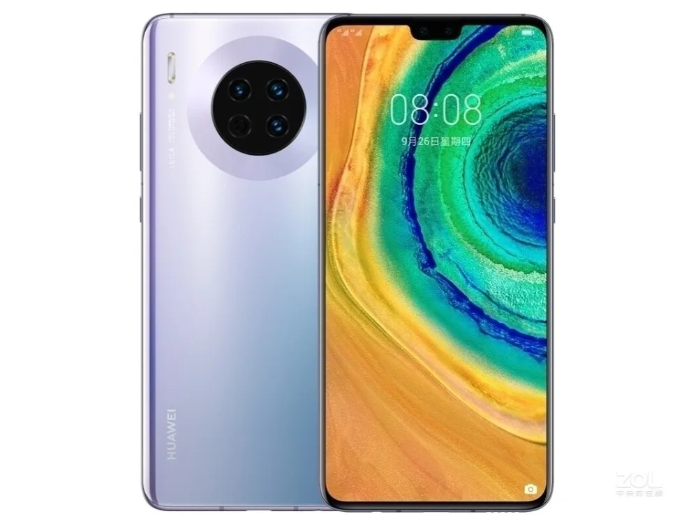 6,6" смартфон huawei mate 30 5G 8 ГБ ОЗУ 256 Гб ПЗУ Android 10,0 Kirin 990 МП 40 Вт супер зарядное устройство IR Qi