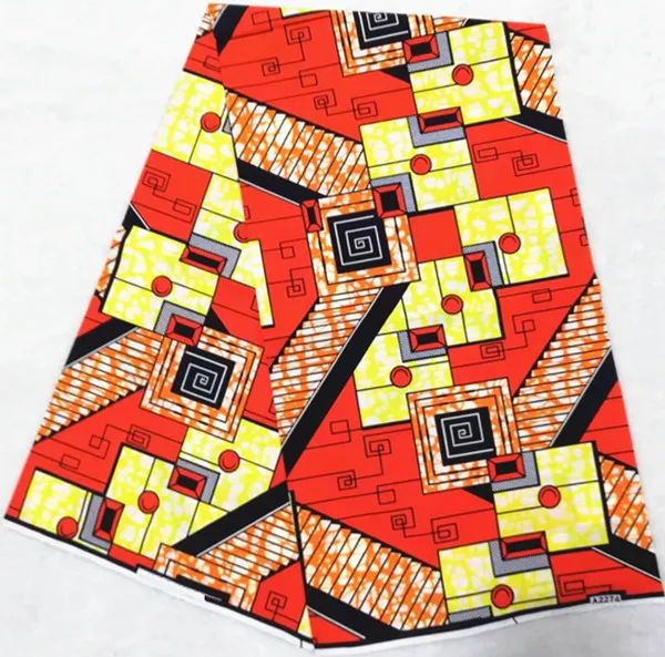 23 african wax print fabric ankara fabric for patchwork batik african fabric tissu wax 6yards cotton fabric for dress HH-C2 - Цвет: 23