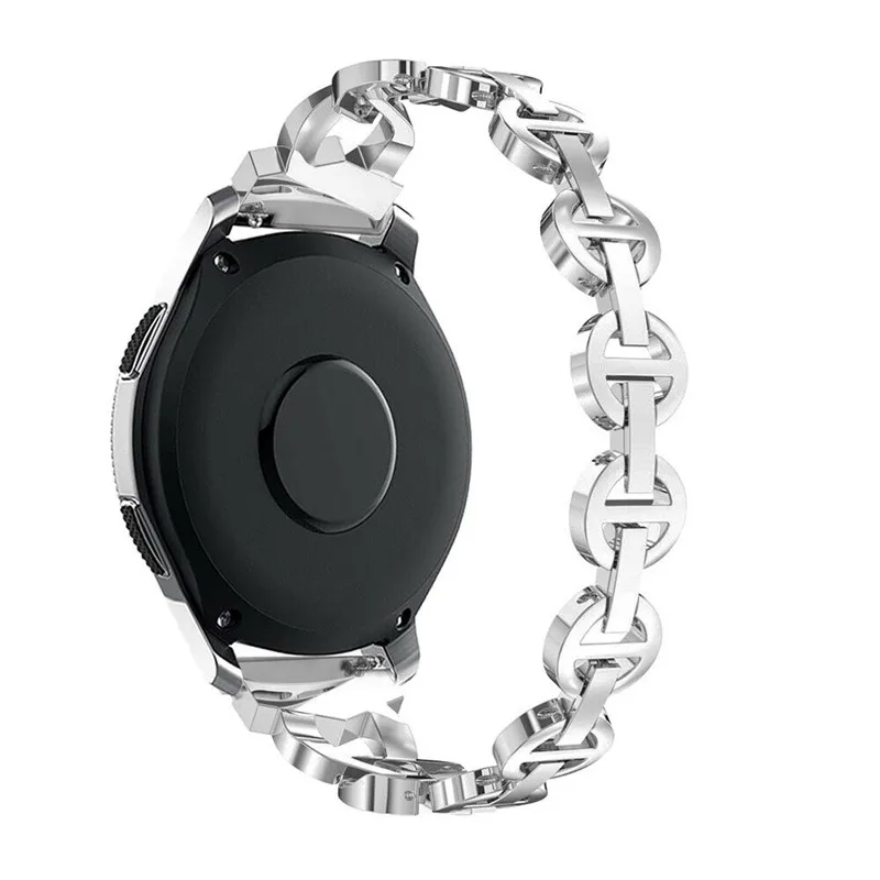 Essidi 20 мм универсальный смарт-браслет ремешок для samsung Galaxy 42 мм Женские Модные металлические Смарт-часы ремешок для samsung Galaxy 42 мм