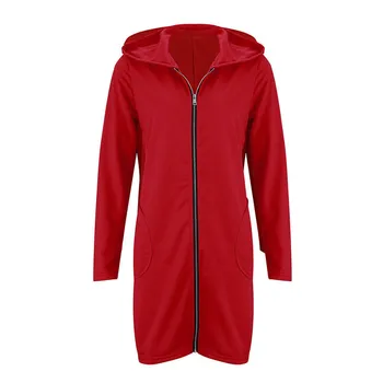 

Women's Hoodie Fleece Sweatshirt New Long Sleeves Hooded Coats Sports Zip up Long Jackets Female Loose Caual Outwear Autumn Hot